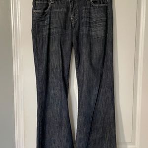 Dark wash jeans